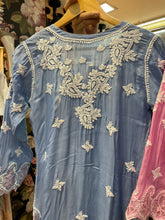 Load image into Gallery viewer, Chikankari Muslin Kurti
