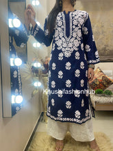 Load image into Gallery viewer, Blue Kurti