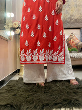 Load image into Gallery viewer, Red Kurti