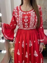 Load image into Gallery viewer, Red Umbrella Kurti Online - Khushi Fashion Hub