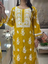 Load image into Gallery viewer, Mustard Yellow Kurti