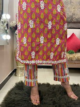 Load image into Gallery viewer, Red Printed Set