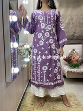 Load image into Gallery viewer, Purple Kurti