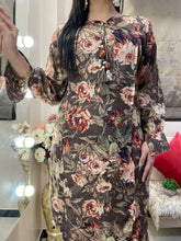 Load image into Gallery viewer, Brown Printed Set