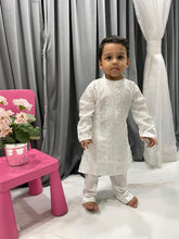 Load image into Gallery viewer, Boys White Kurta