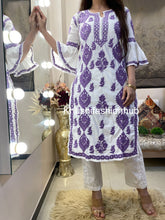 Load image into Gallery viewer, Purple Kurti