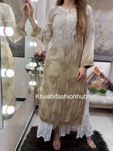 Load image into Gallery viewer, Beige Kurti