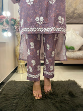 Load image into Gallery viewer, Purple Printed Set