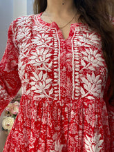 Load image into Gallery viewer, Red Kurti