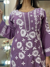 Load image into Gallery viewer, Purple Kurti