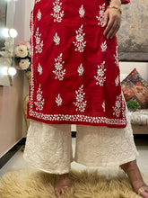 Load image into Gallery viewer, Red Kurti