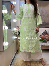 Load image into Gallery viewer, Green Kurti
