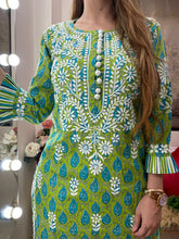 Load image into Gallery viewer, Light Green Printed Set