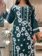 Load image into Gallery viewer, Green Kurti