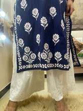 Load image into Gallery viewer, Navy Blue Kurti