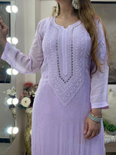 Load image into Gallery viewer, Lavender Dia Kurti