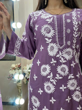 Load image into Gallery viewer, Purple Kurti
