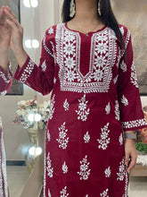 Load image into Gallery viewer, Maroon Kurti