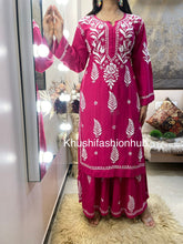 Load image into Gallery viewer, Pink Gharara Set
