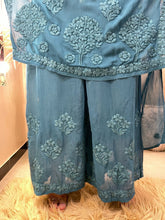 Load image into Gallery viewer, Sea Green Pallazo Set
