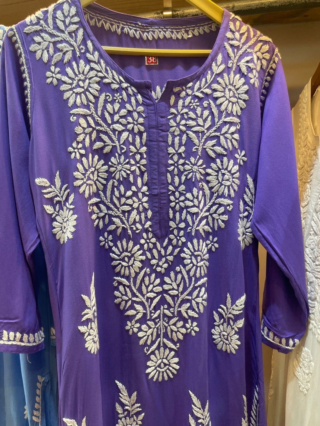 Lilac Ryon Kurti