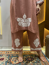Load image into Gallery viewer, Chikankari Ryon Co-ord Set

