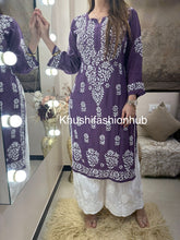 Load image into Gallery viewer, Violet Kurti
