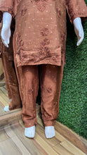 Load image into Gallery viewer, Chikankari Chanderi Kid Set
