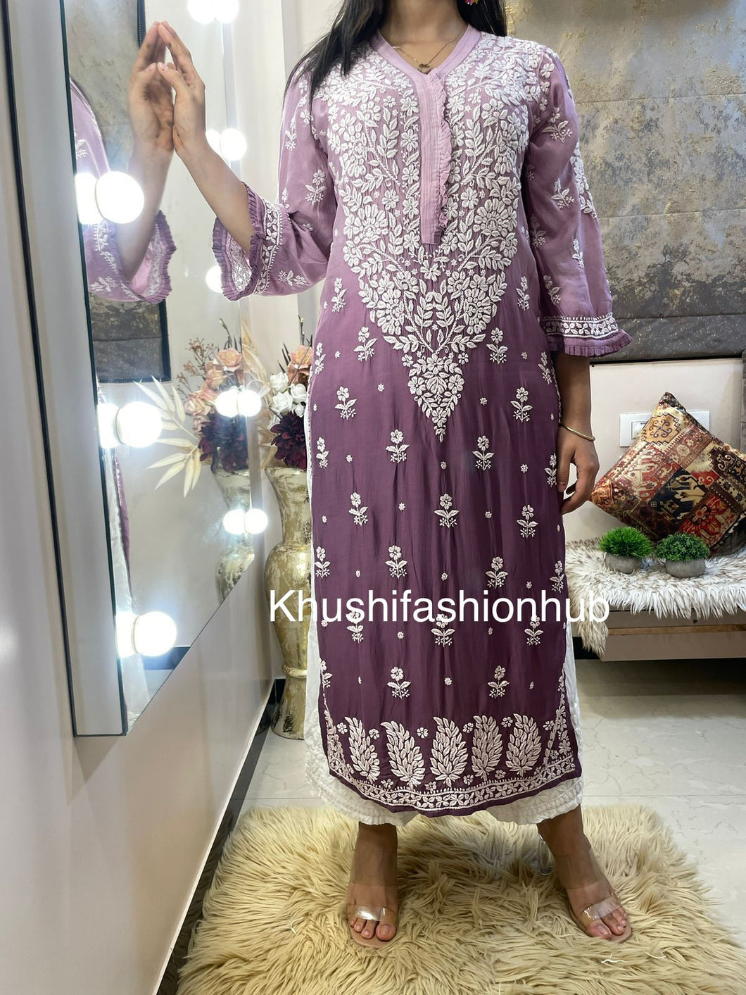 Mauve Kurti