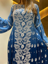 Load image into Gallery viewer, Viscose Chikankari Frock
