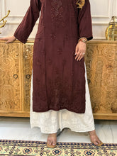 Load image into Gallery viewer, Chikankari Cotton Kurta
