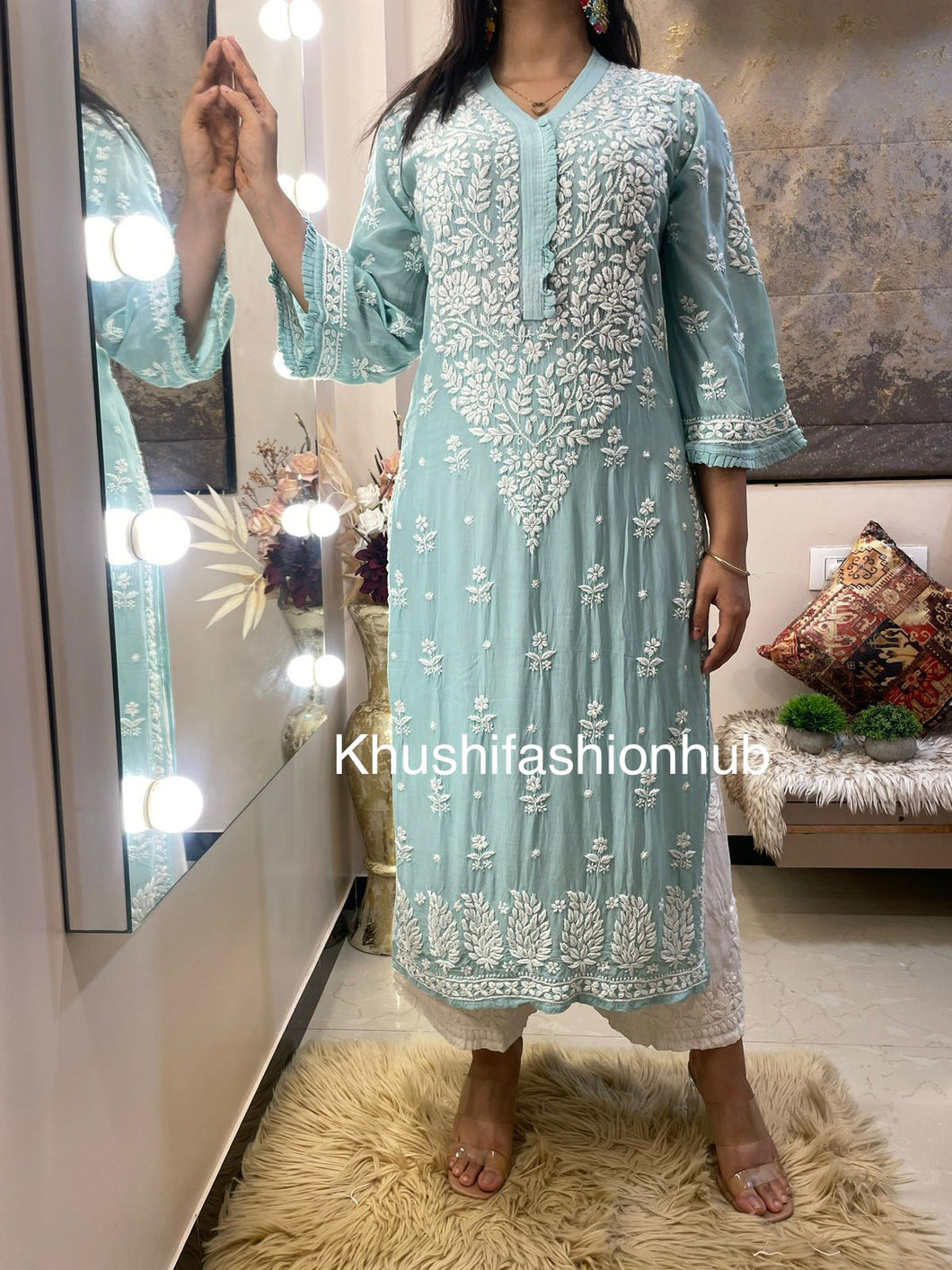 Blue Kurti