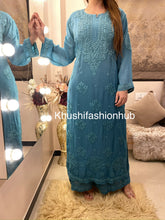 Load image into Gallery viewer, Sea Green Pallazo Set
