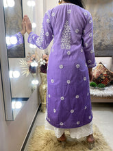 Load image into Gallery viewer, Purple Kurti
