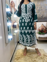 Load image into Gallery viewer, Green Kurti
