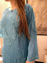 Load image into Gallery viewer, Sea Green Pallazo Set
