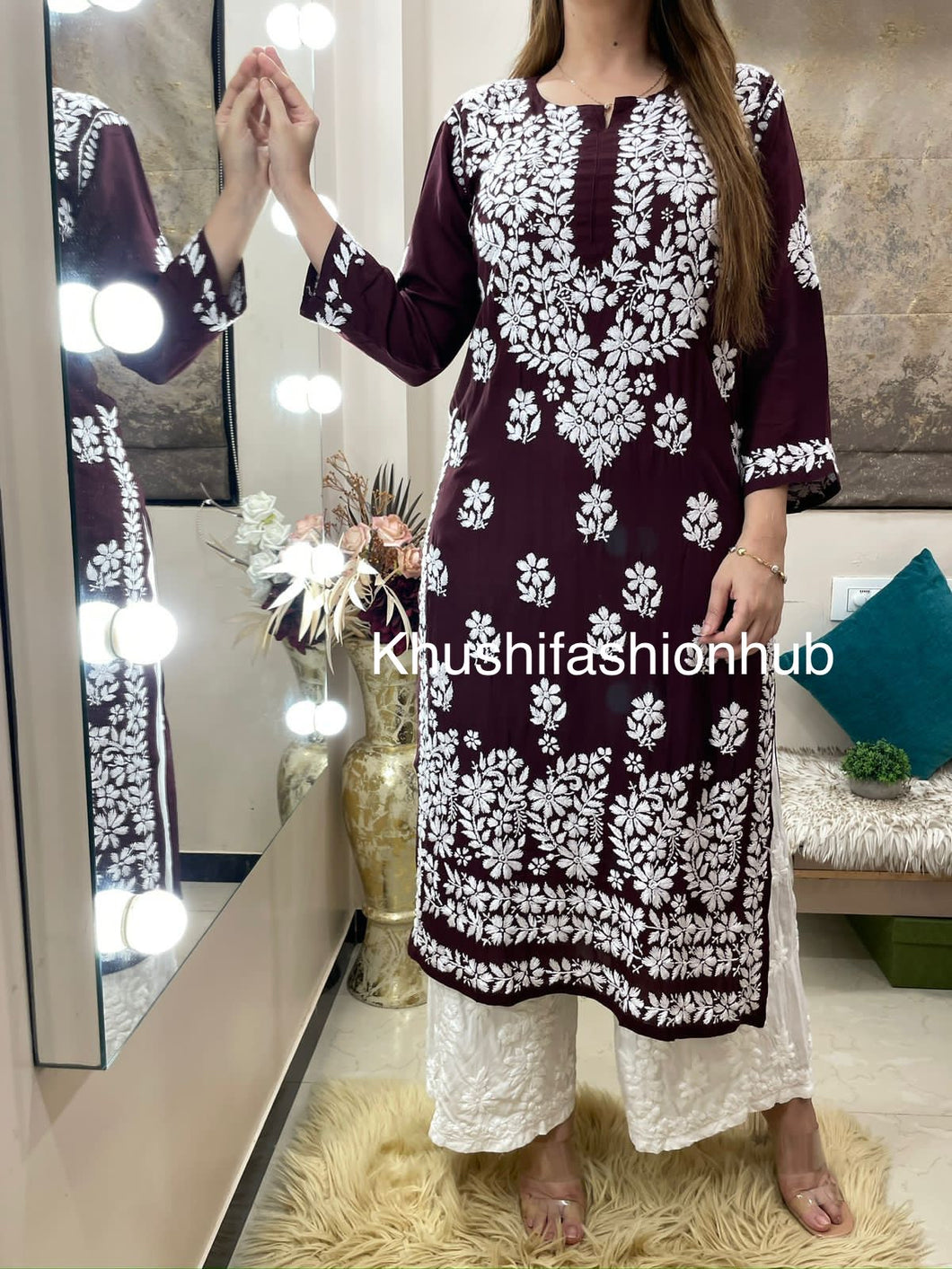 Brown Kurti