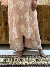Load image into Gallery viewer, Chikankari Crepe Pallazo Set
