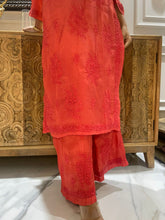 Load image into Gallery viewer, Chikankari Muslin Palazzo Set

