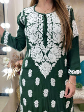 Load image into Gallery viewer, Green Kurti

