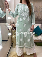 Load image into Gallery viewer, Moss Green Kurti
