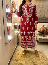 Load image into Gallery viewer, Red Kurti
