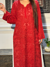 Load image into Gallery viewer, Chikankari Viscose Georgette Kurti
