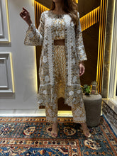 Load image into Gallery viewer, Chikankari Shrug Pant Set
