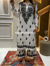 Load image into Gallery viewer, Chikankari Modal Pallazo Set
