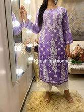 Load image into Gallery viewer, Purple Kurti
