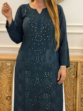 Load image into Gallery viewer, Chikankari Mukaish Kurta
