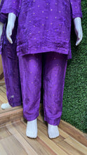 Load image into Gallery viewer, Chikankari Chanderi Kid Set
