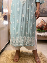 Load image into Gallery viewer, Blue Kurti
