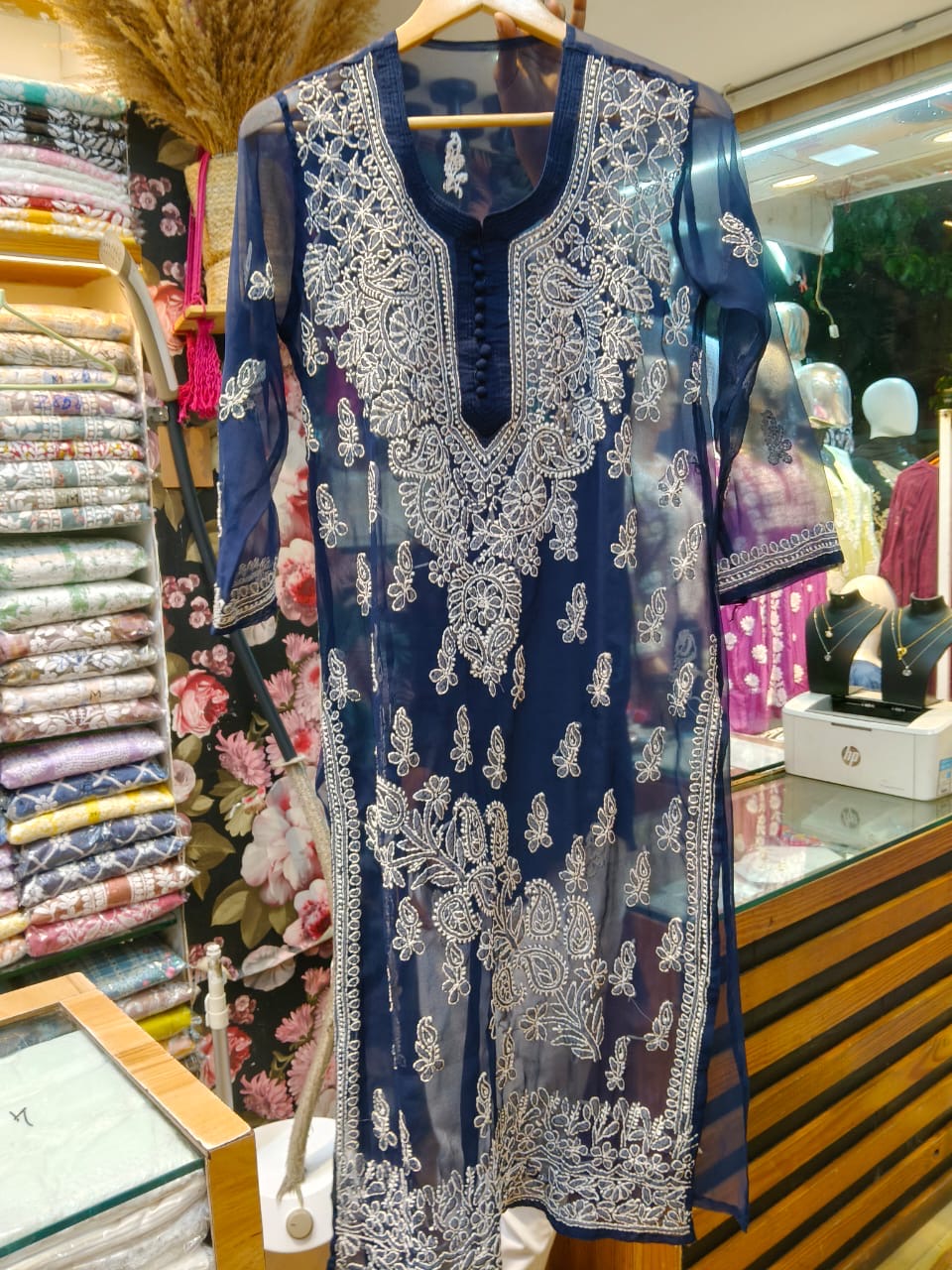 Chikankari Kurti